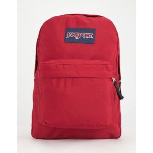 Jansport superbreak backpack NEW red full size